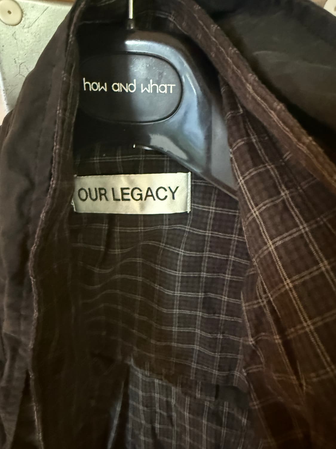 아워레가시 더블 셔츠 48사이즈 상품이미지2