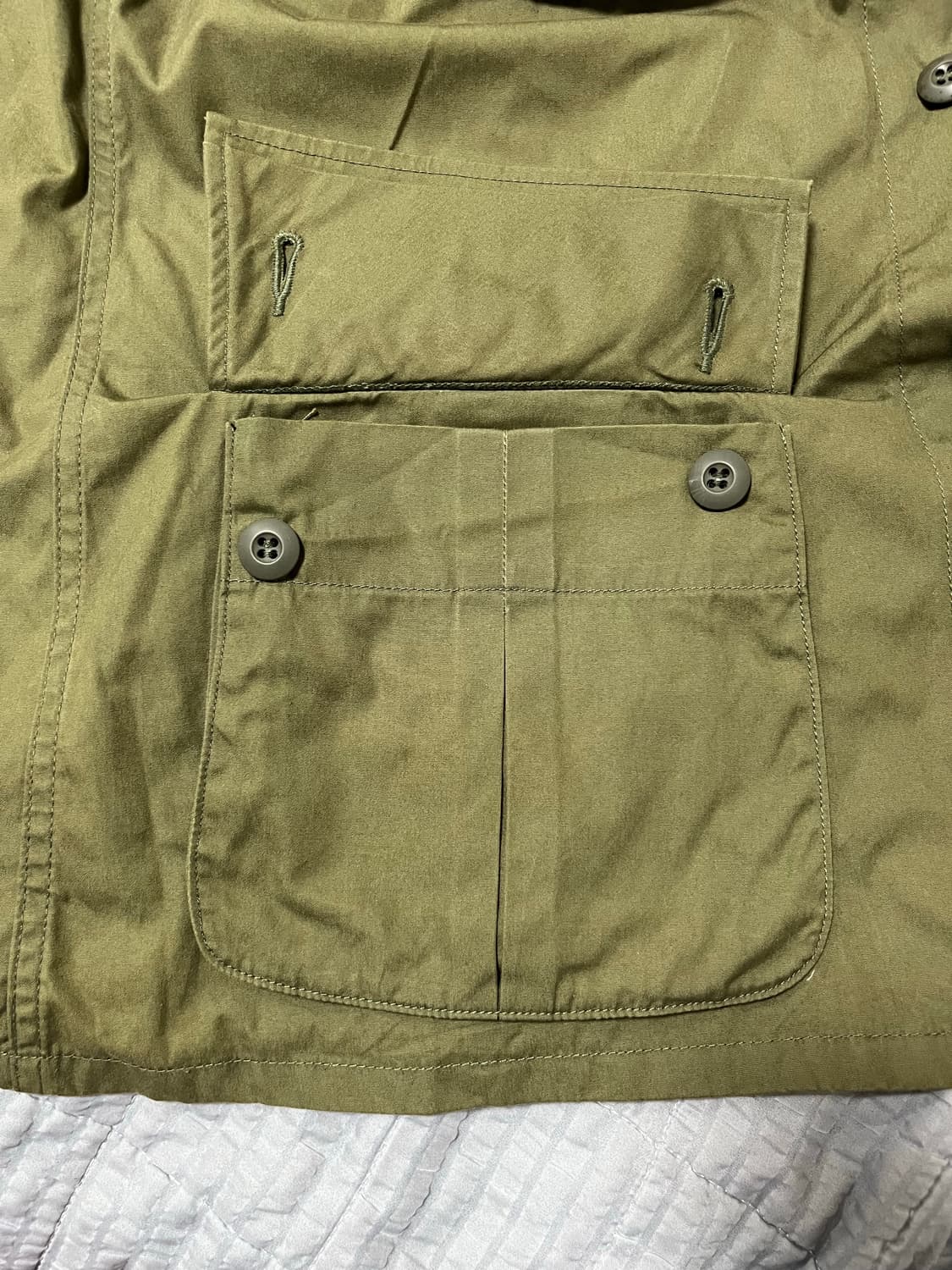 CIOTA 시오타 정글 퍼티그 재킷 카키 올리브 (6)size (XL) 상품이미지10