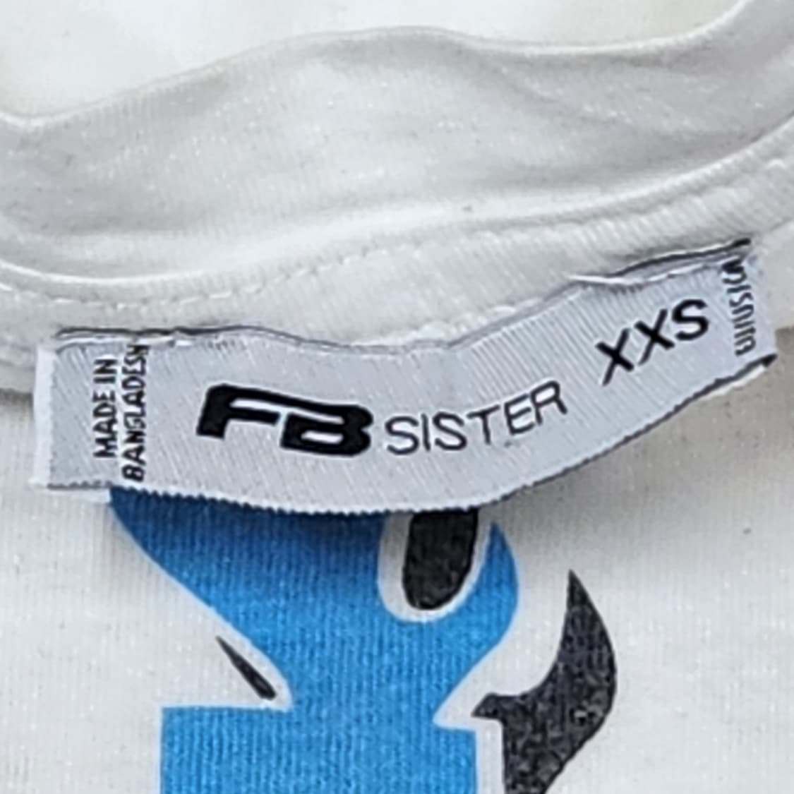 FB sister 레이싱 그래픽 반팔 티셔츠 XXS 상품이미지4