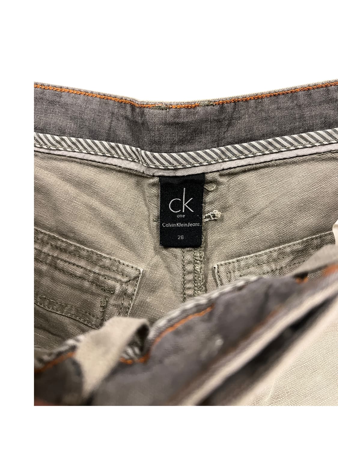 P047 캘빈클라인 카고 숏팬츠 SIZE26 상품이미지3