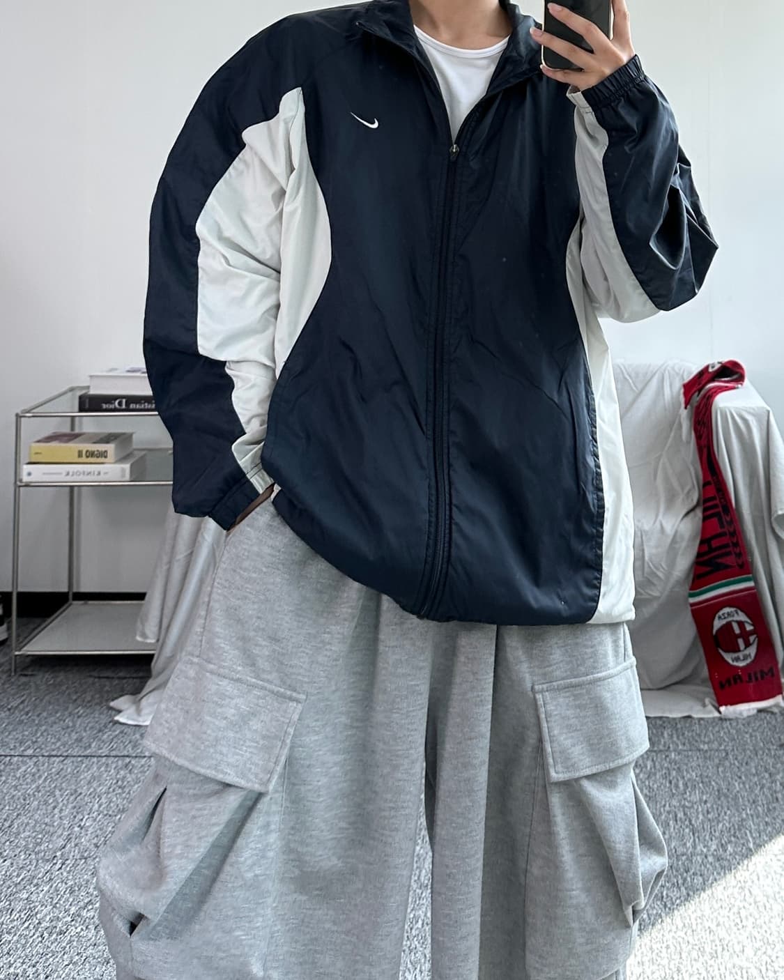 나이키 00s 스우시 바람막이 XXL 상품이미지4