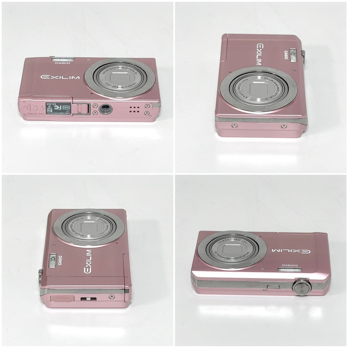 카시오 엑슬림 EX-ZS5 베이비핑크 빈티지디카 상품이미지4