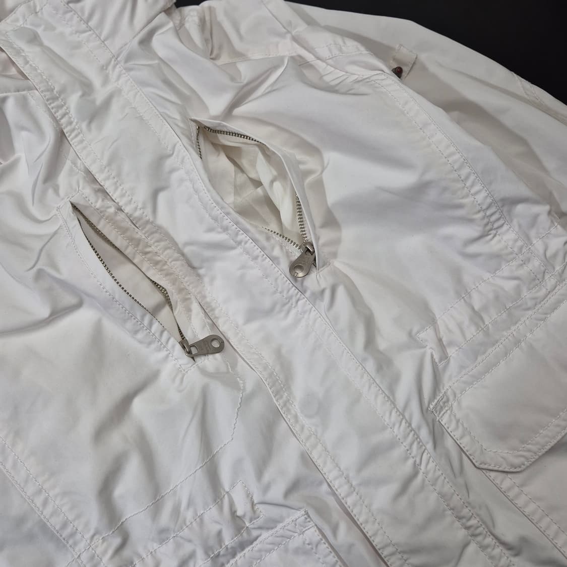 코오롱 시리즈 화이트 집업 100사이즈 자켓 상품이미지5
