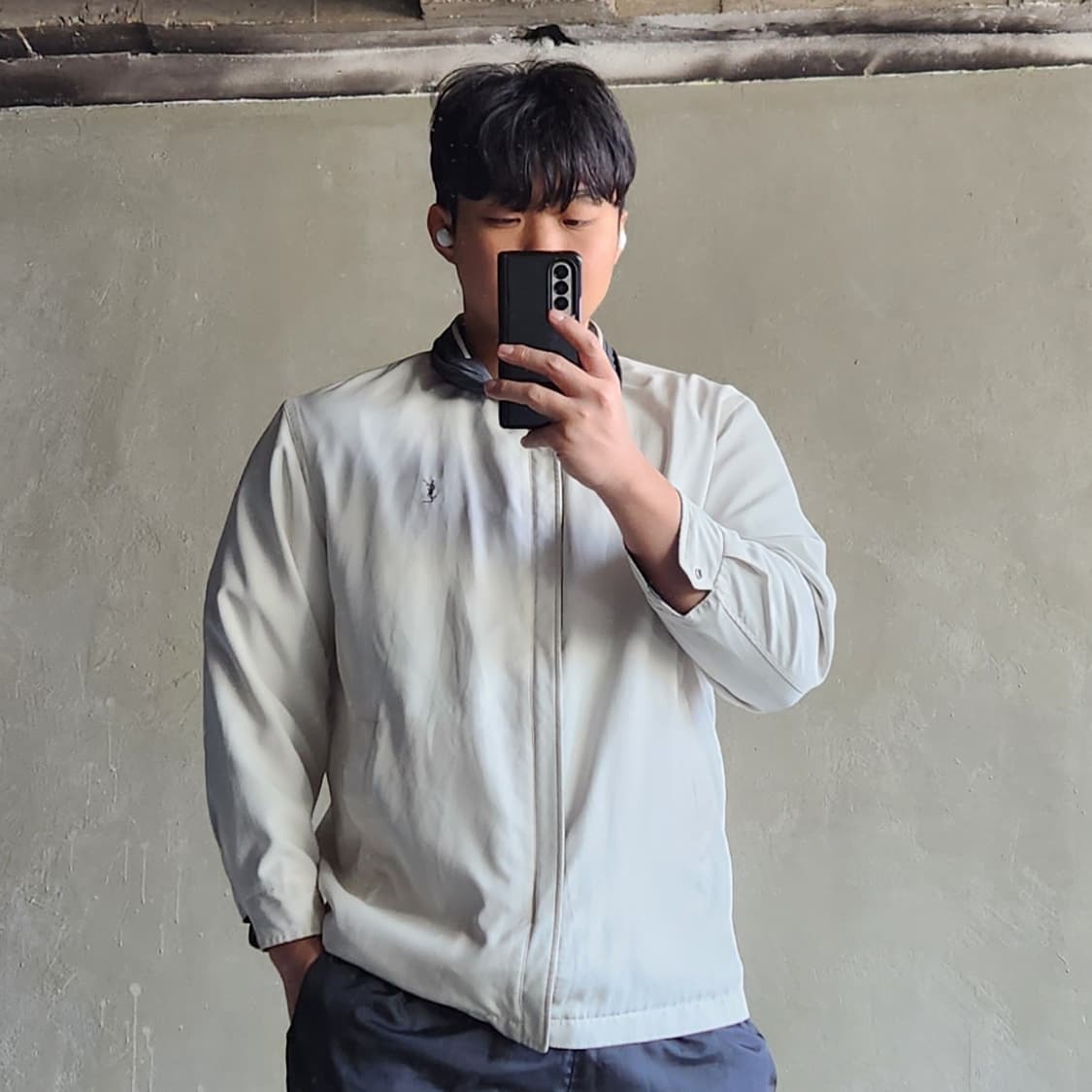 입생로랑 리버서블 자켓 상품이미지3