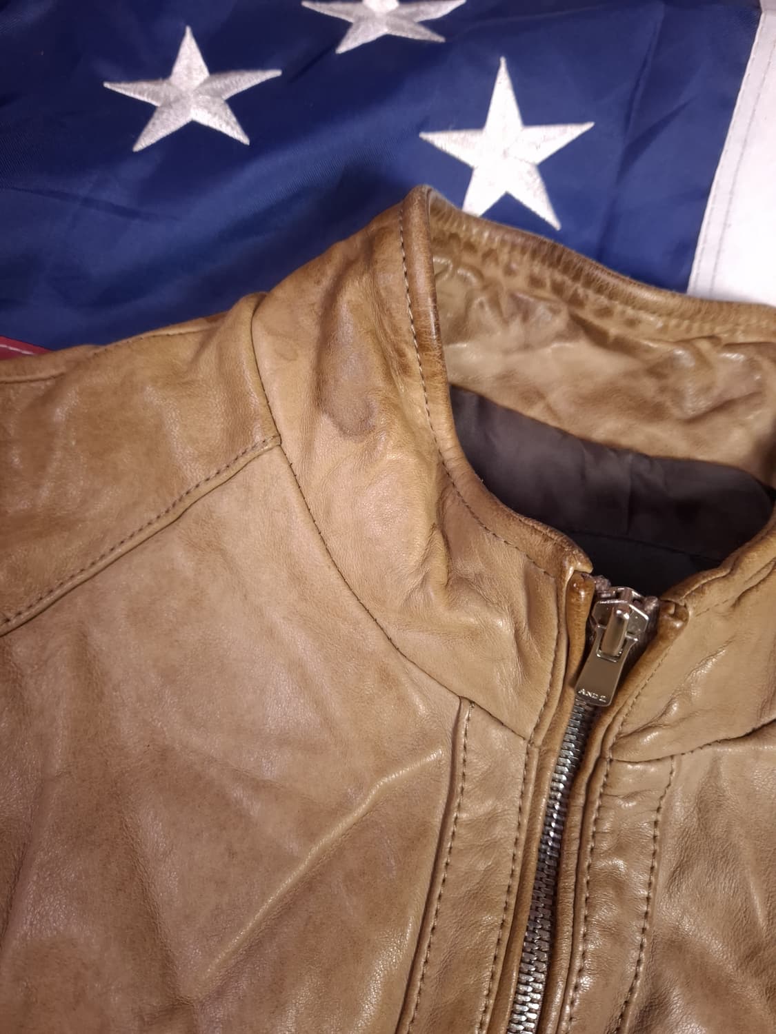 오리지날 AND Z 리얼램스킨 라이더자켓 상품이미지4