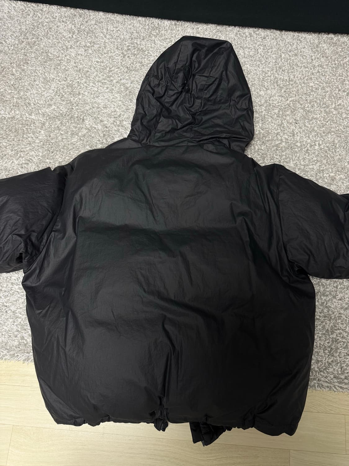 비범스 페이퍼 왁스 코팅 다운 점퍼 상품이미지6