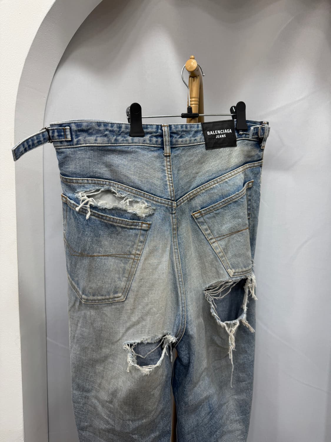 발렌시아가 스케이터 데님 진 팬츠 M  상품이미지2