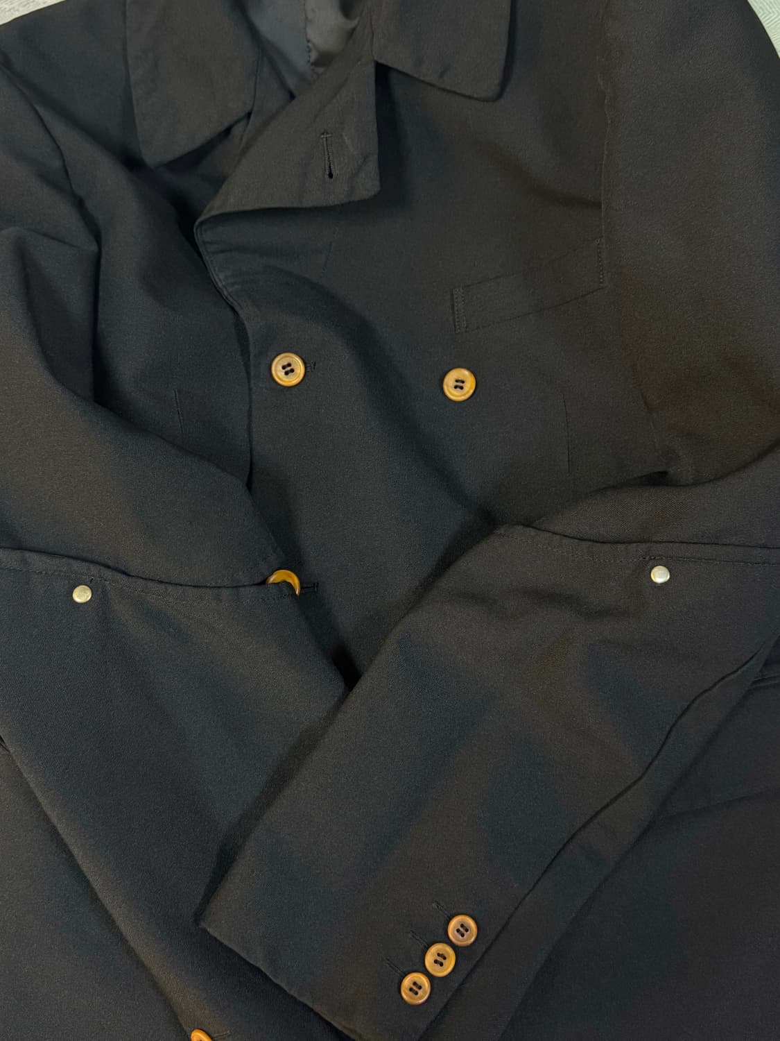 [M] 16aw 꼼데가르송 옴므플러스 더블브레스티드 코트 상품이미지3