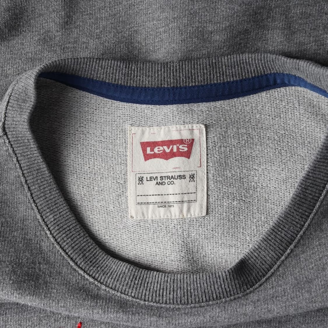 리바이스 그레이 맨투맨 160 상품이미지5