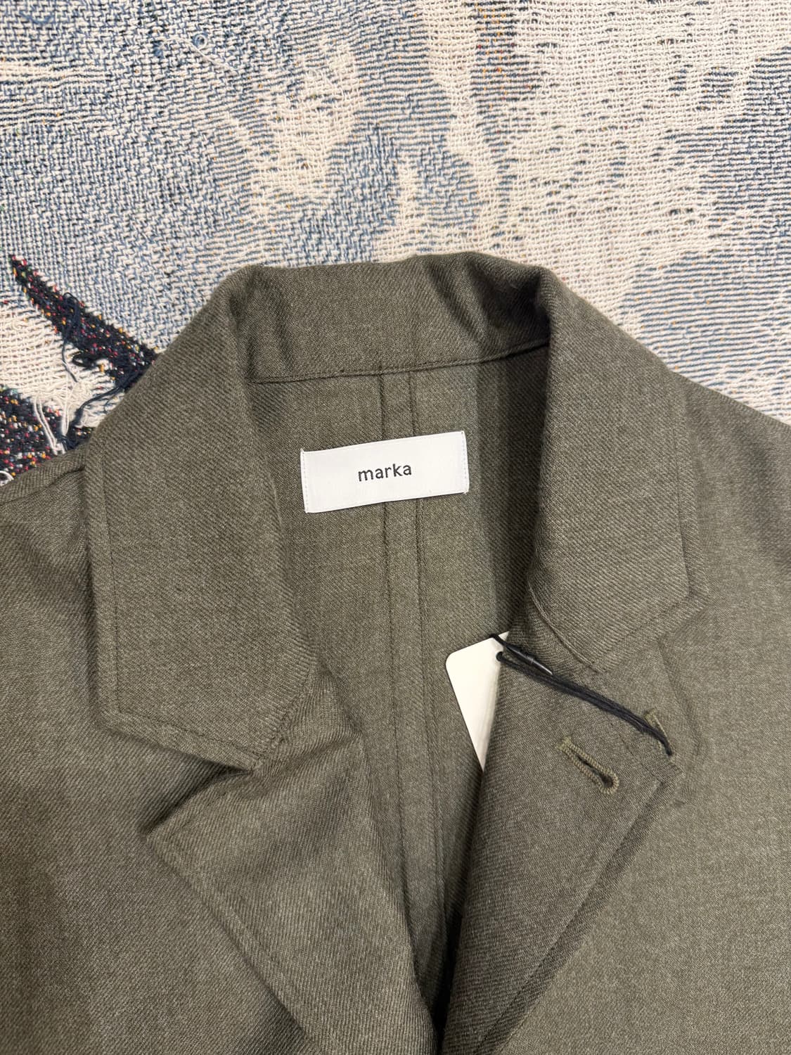 마카웨어 셔츠 울 셔츠코트  상품이미지4