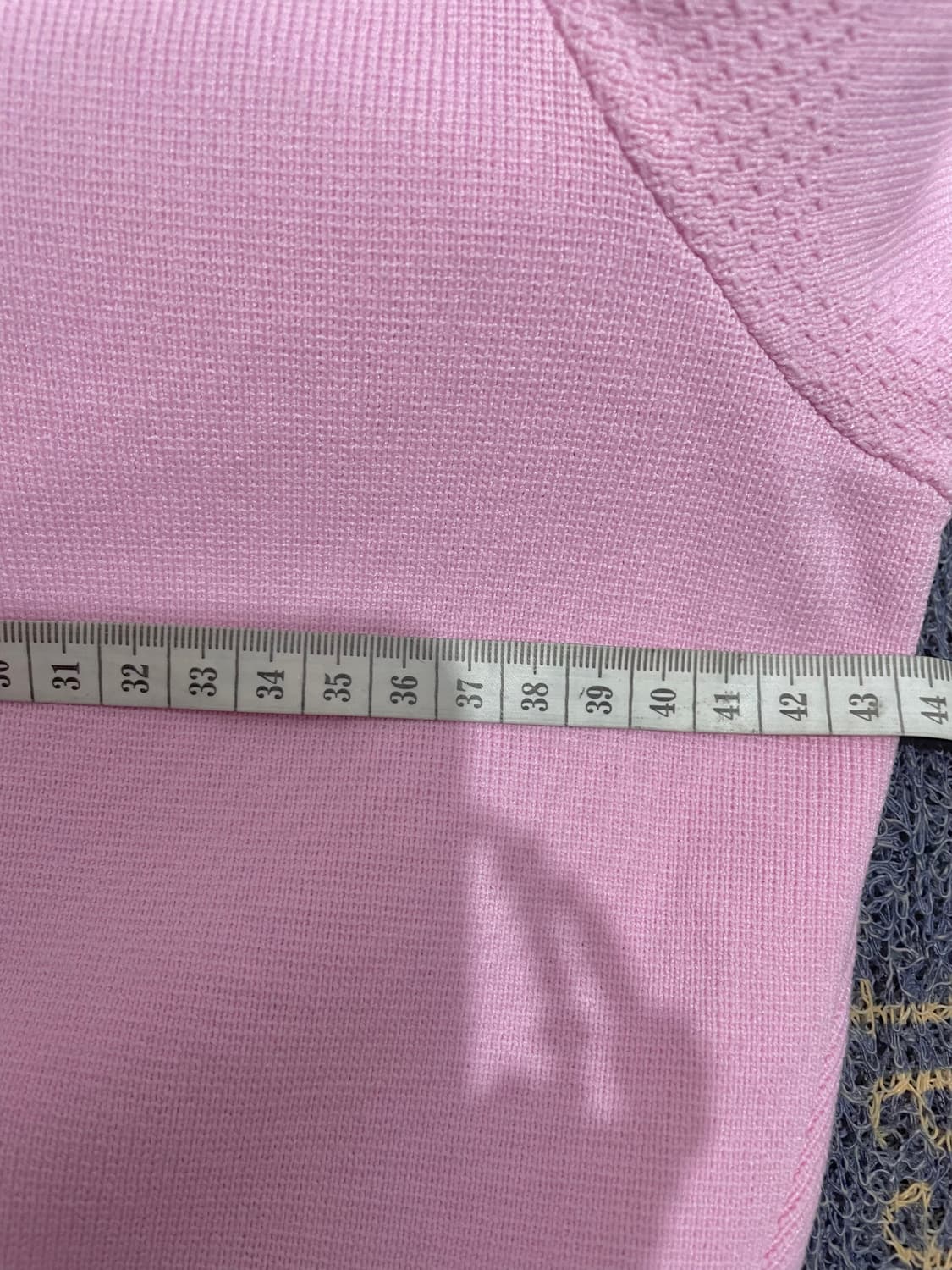 아디다스 골프니트집업XS (정가 198,000원) 골프웨어상의 핑크집업 상품이미지7