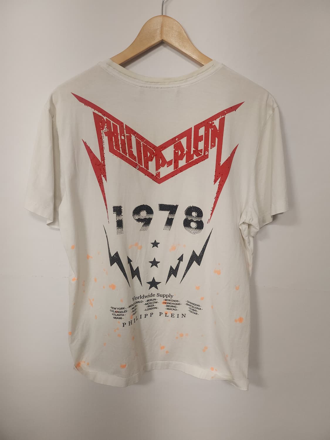 빈티지 필립플레인 스컬 반팔티셔츠 100 L 상품이미지9