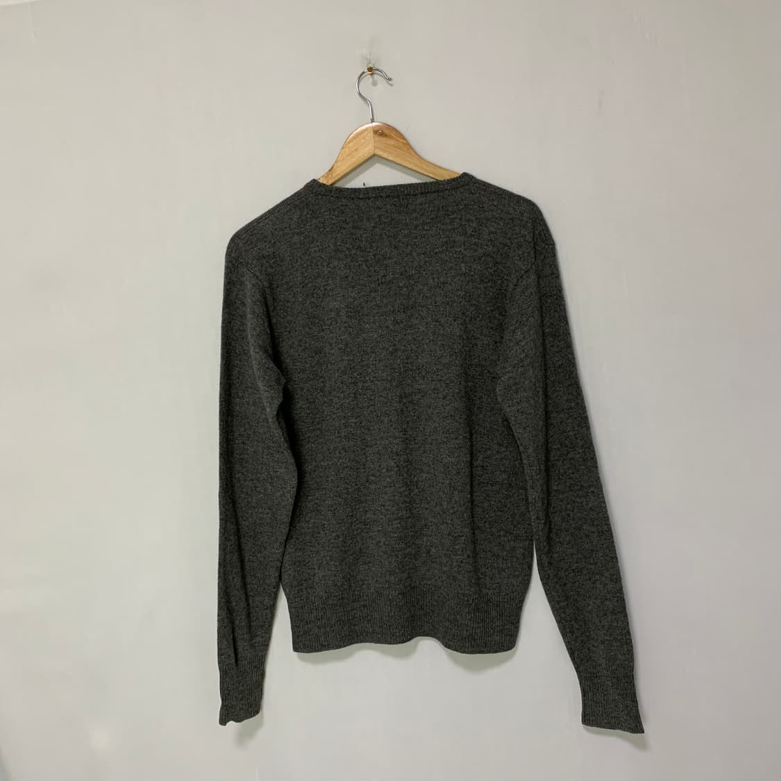 폴로 랄프로렌 램스울 100 그레이 빈티지 니트 스웨터 170 여성 M 상품이미지7