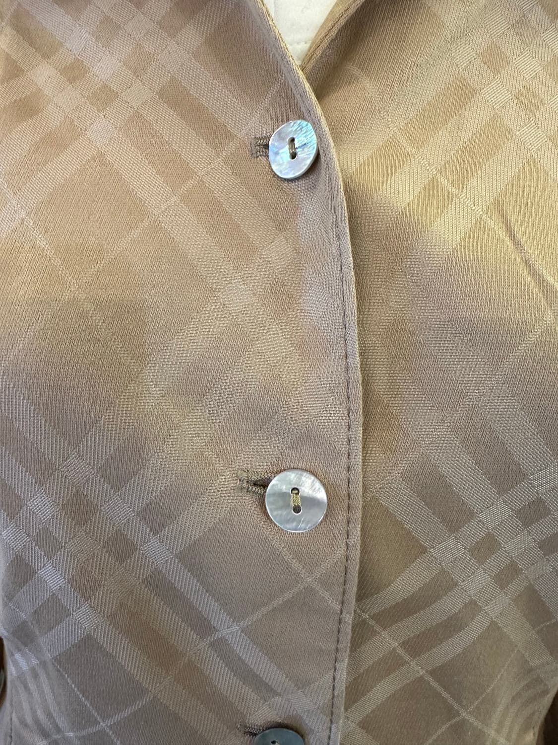 BURBERRY 버버리 노바체크 베이지자켓 상품이미지3