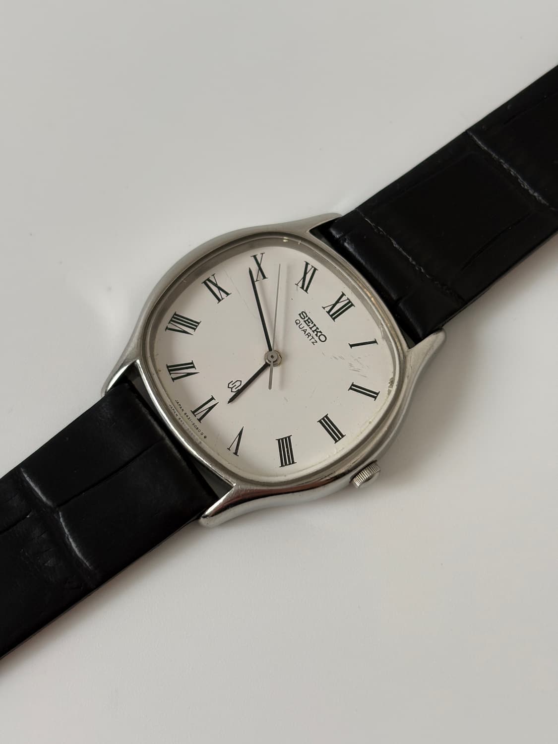 1980s Chariot Cushion Case Silver Quartz 상품이미지4