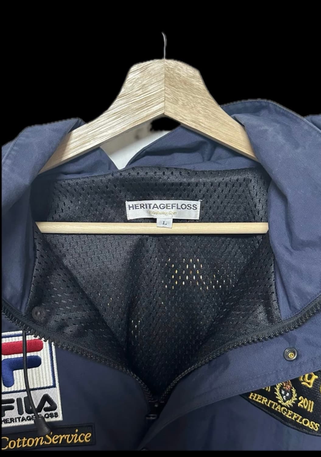 헤리티지플로스 휠라 바람막이 L 상품이미지2