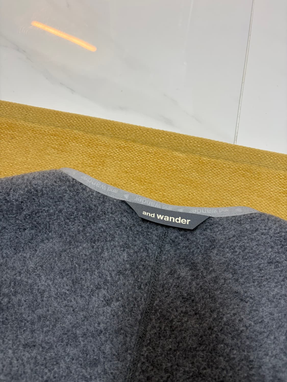 앤드원더 울플리스 가디건 상품이미지7