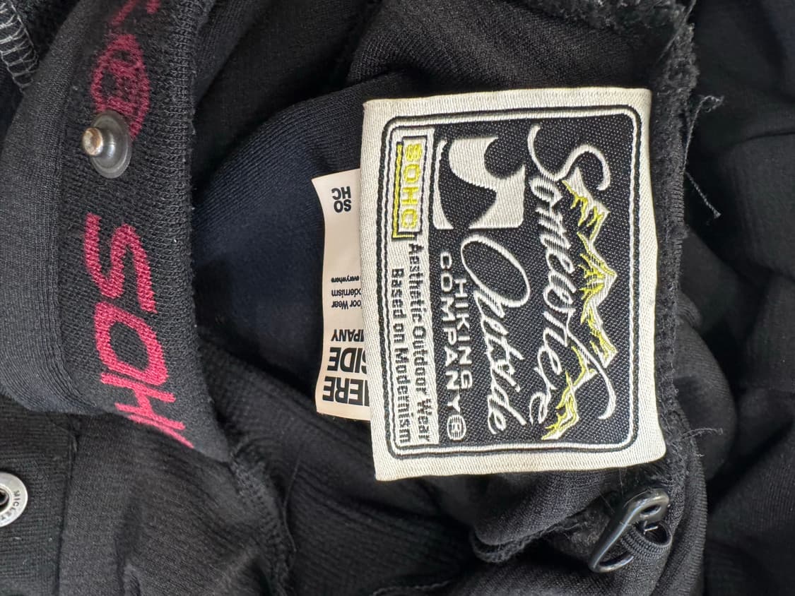 썸웨어아웃사이드 후드티 L 상품이미지4