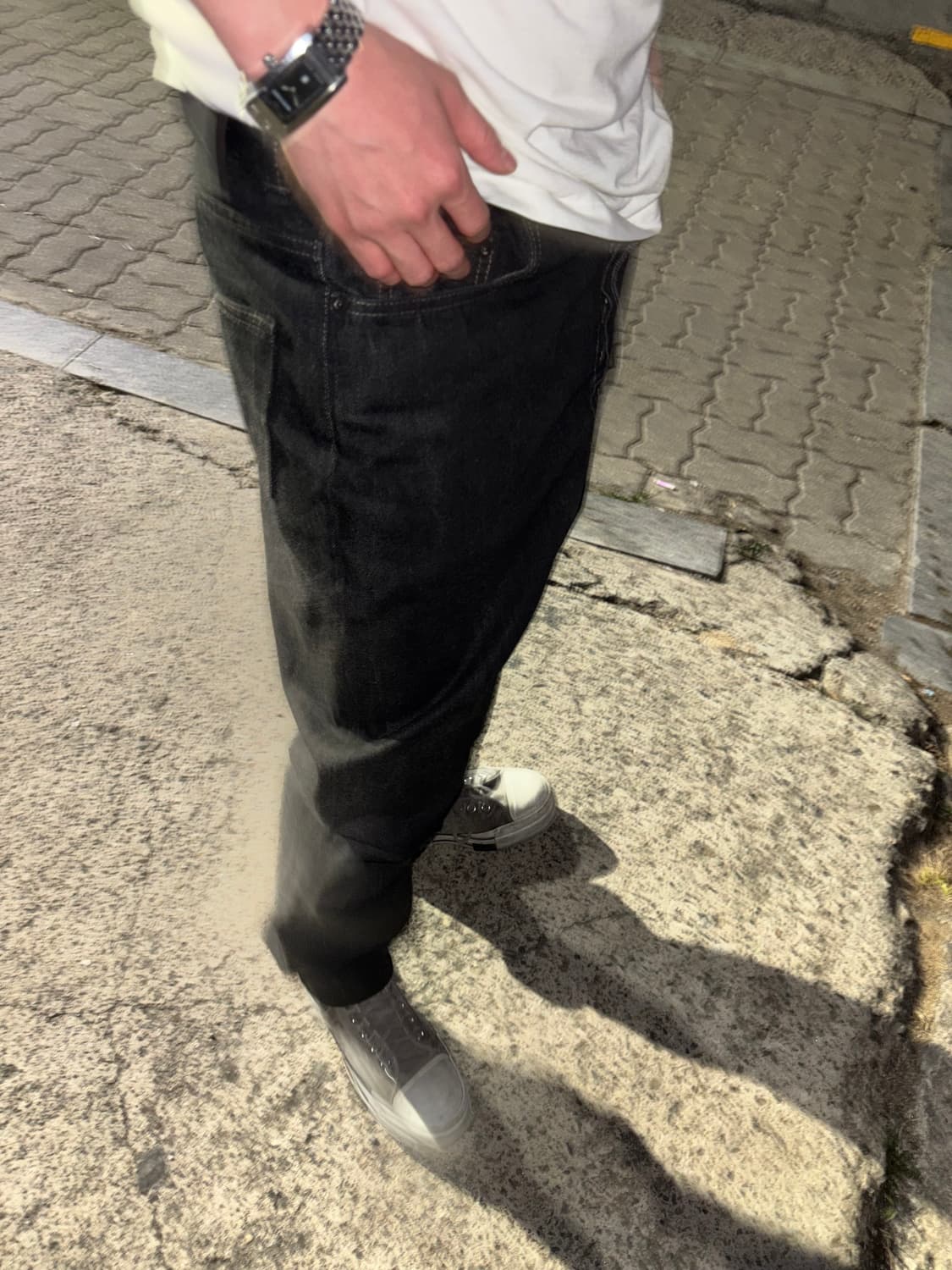 Rick owens Drkshdw waxed denim 상품이미지1