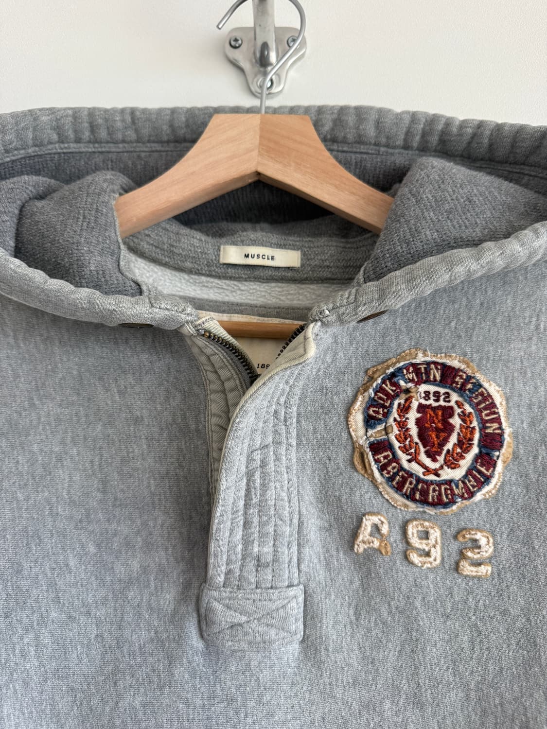 아베크롬비(bercrombie & Fitch) 하프집업 후드 상품이미지3