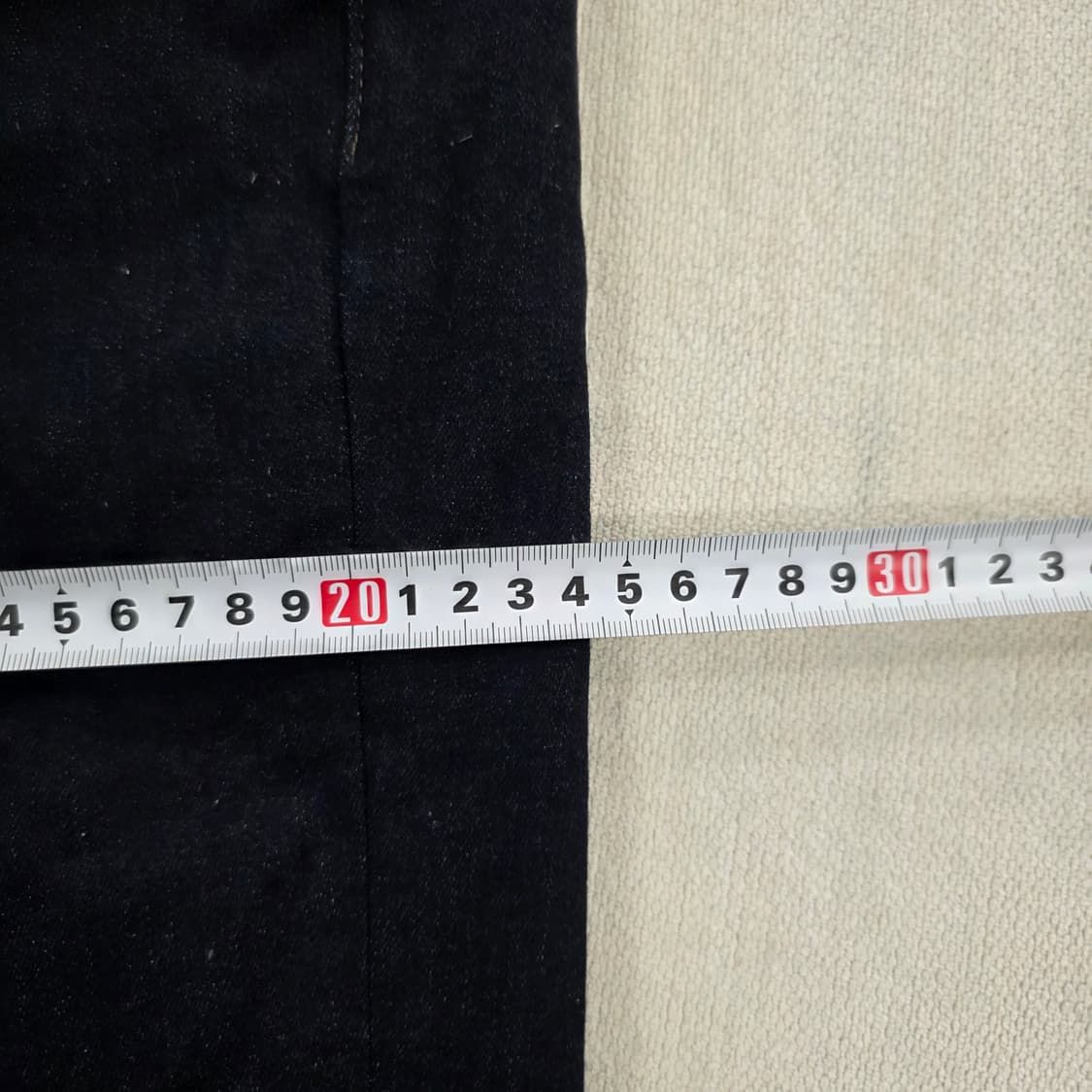 66 유니클로진스 진청 데님 팬츠 0224J 상품이미지6