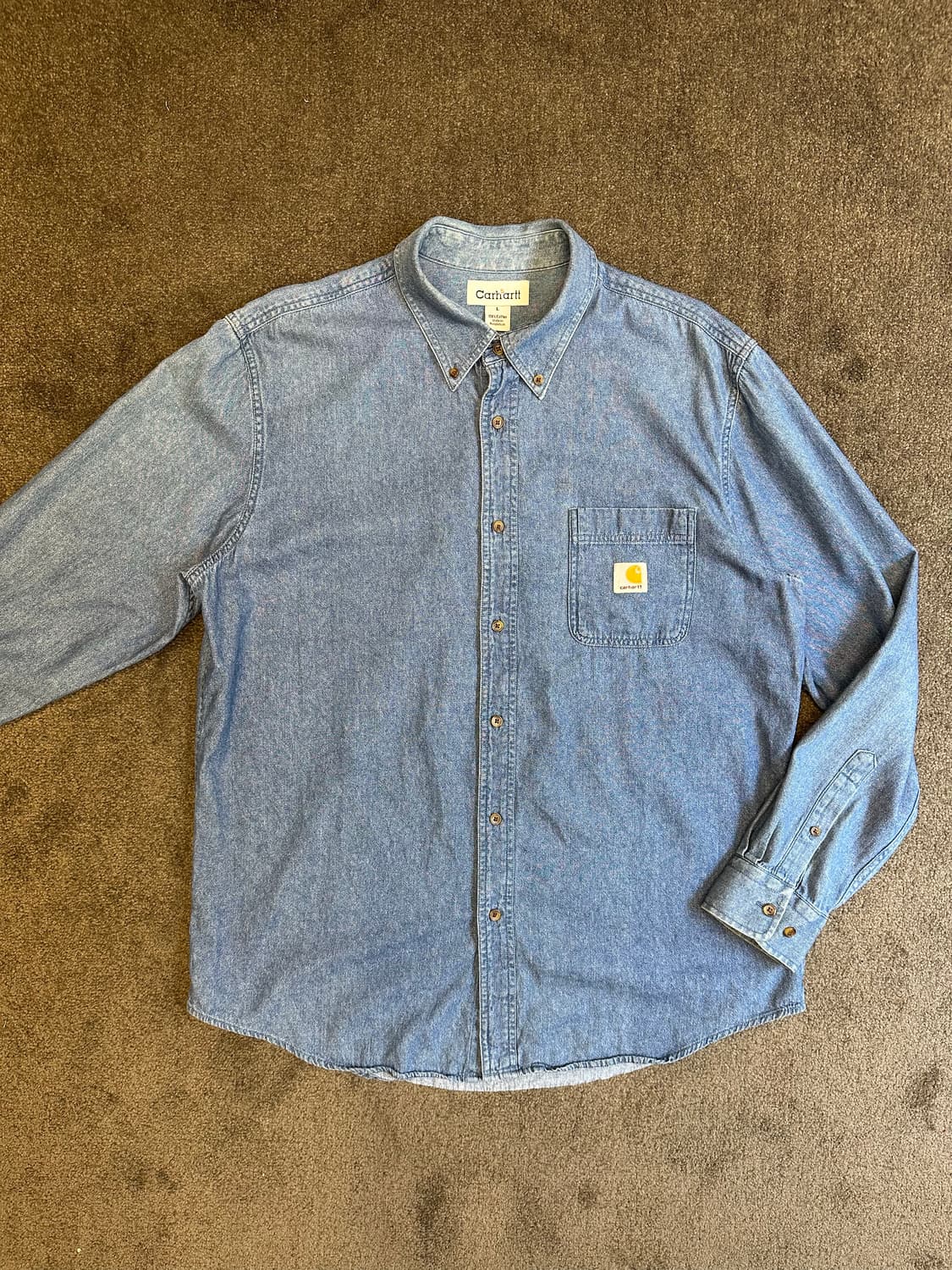 칼하트 데님 셔츠 L 상품이미지1
