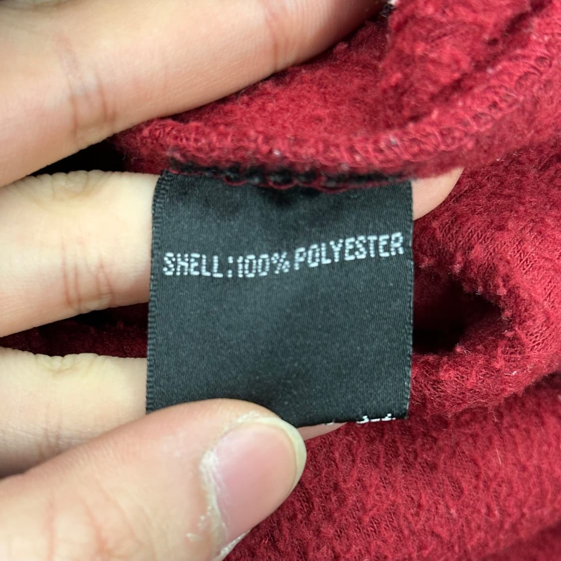 95 폴로랄프로렌 1990s 레드 플리스 자켓 상품이미지5