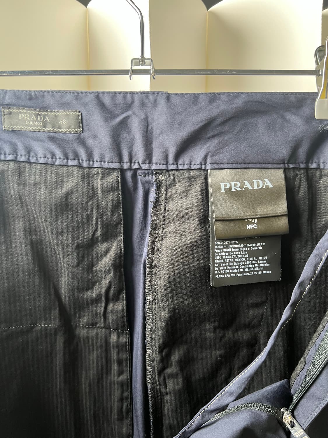prada 프라다 네이비 반바지 48사이즈 상품이미지7