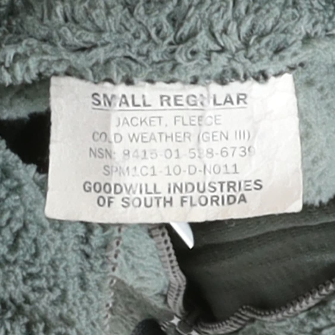 US Army ECWCS Gen3 Level 3 Fleece Jacket 상품이미지7