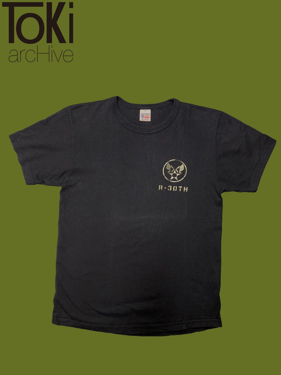 BUZZ RICKSON’S – MILITARY FLAG TEE 상품이미지1