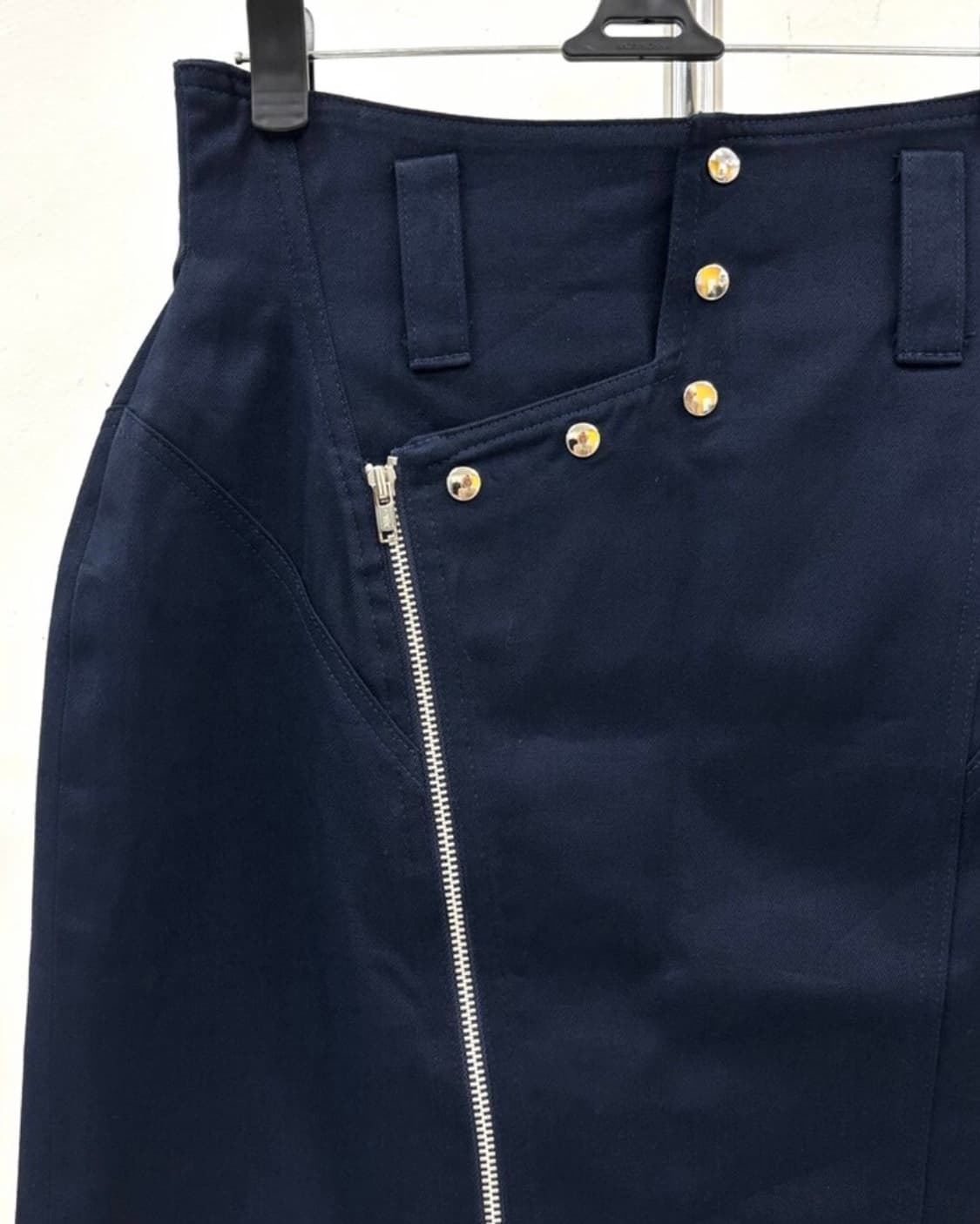 빈티지 네이비 스커트 상품이미지5