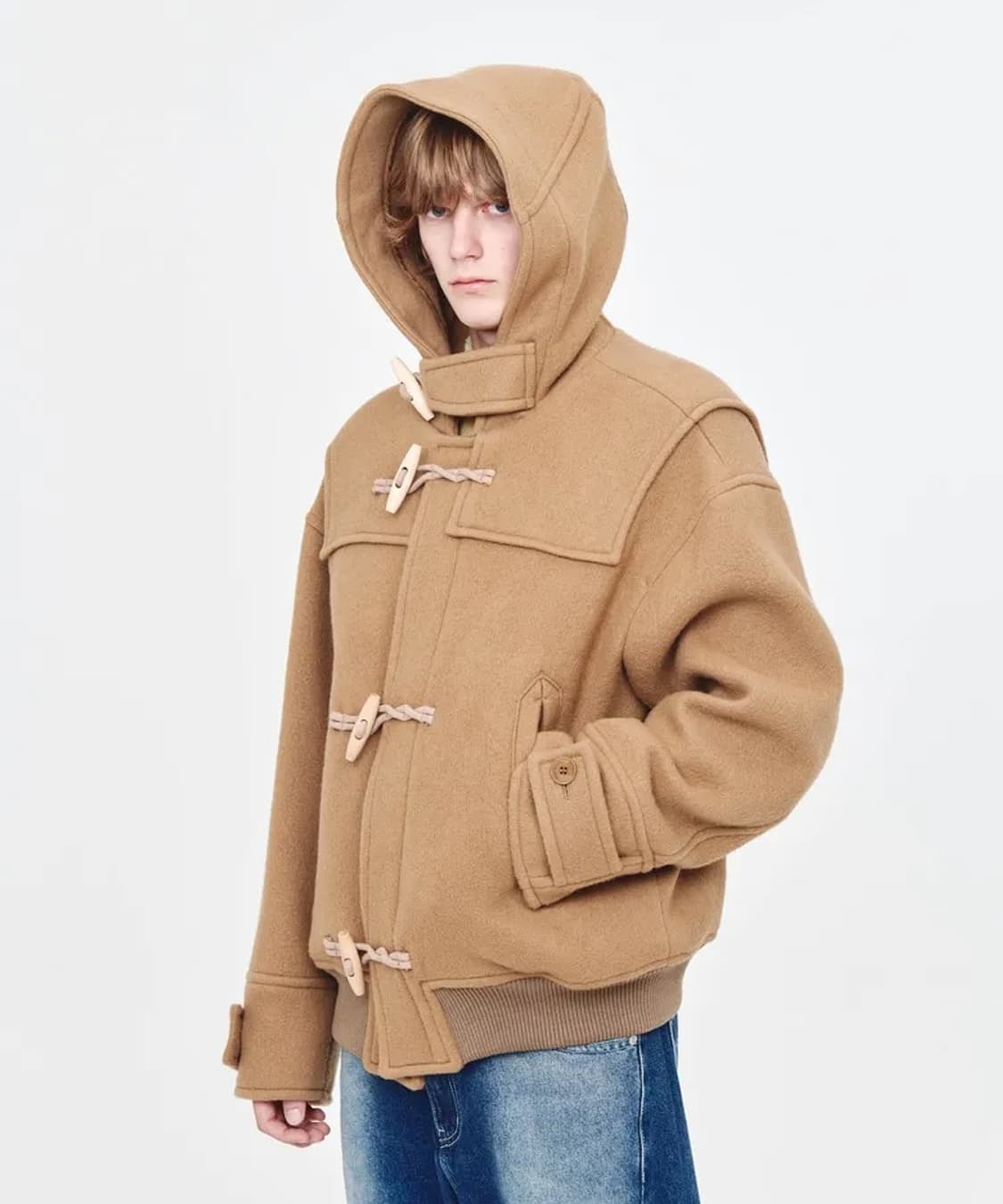 애프터프레이 더플코트 카멜 상품이미지9