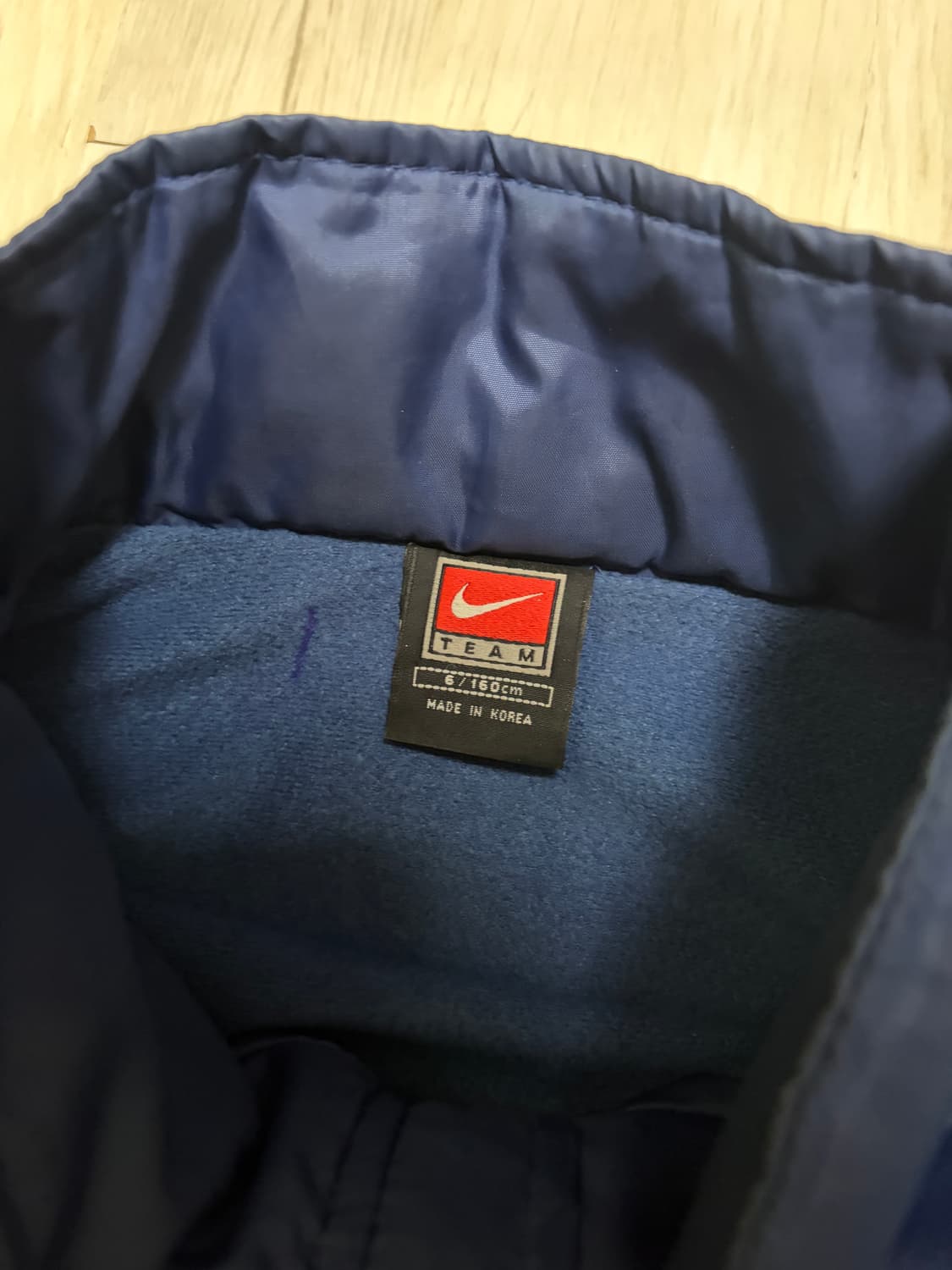 [160] 00s 나이키 네이비 바람막이 한국생산 상품이미지6