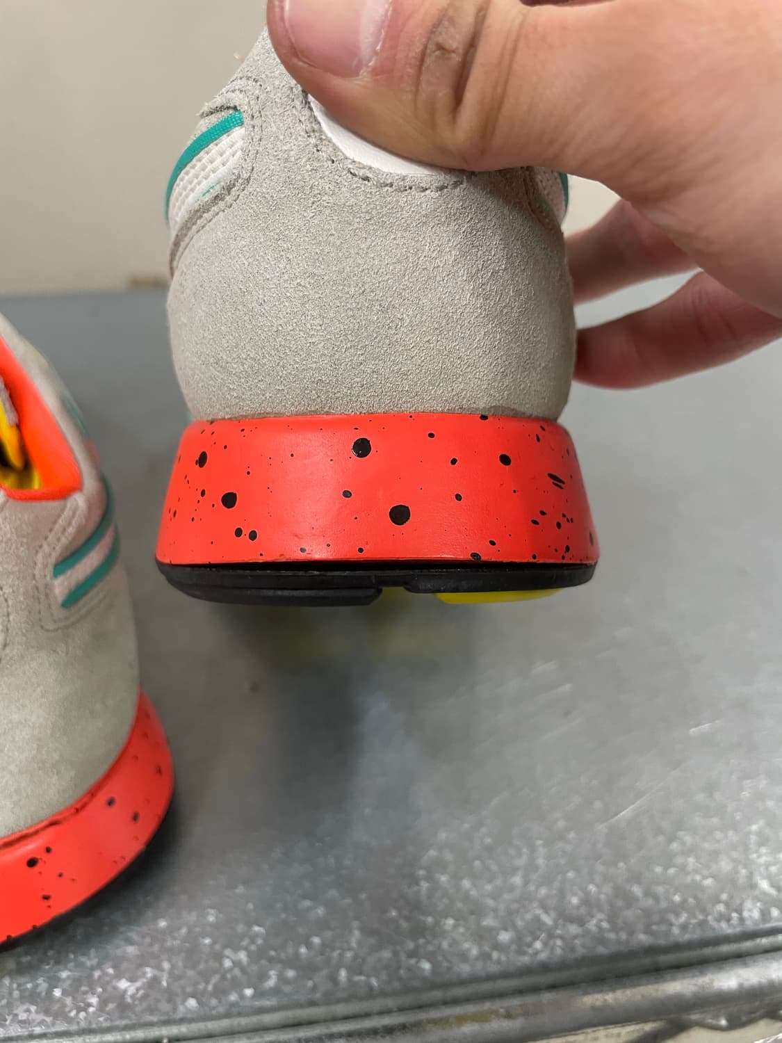 푸마 rs100 그레이 옐로우 오렌지 240 상품이미지9