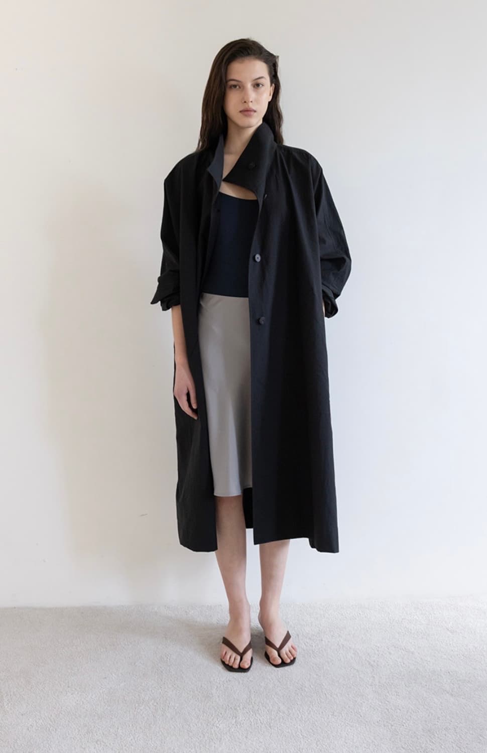 에레 DOYLE TRENCH COAT [BLACK] 상품이미지1