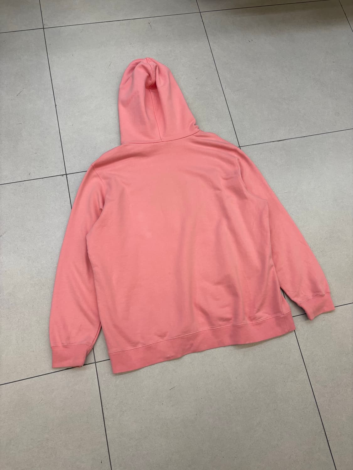 MSGM 로고 핑크색 후드티 상품이미지6