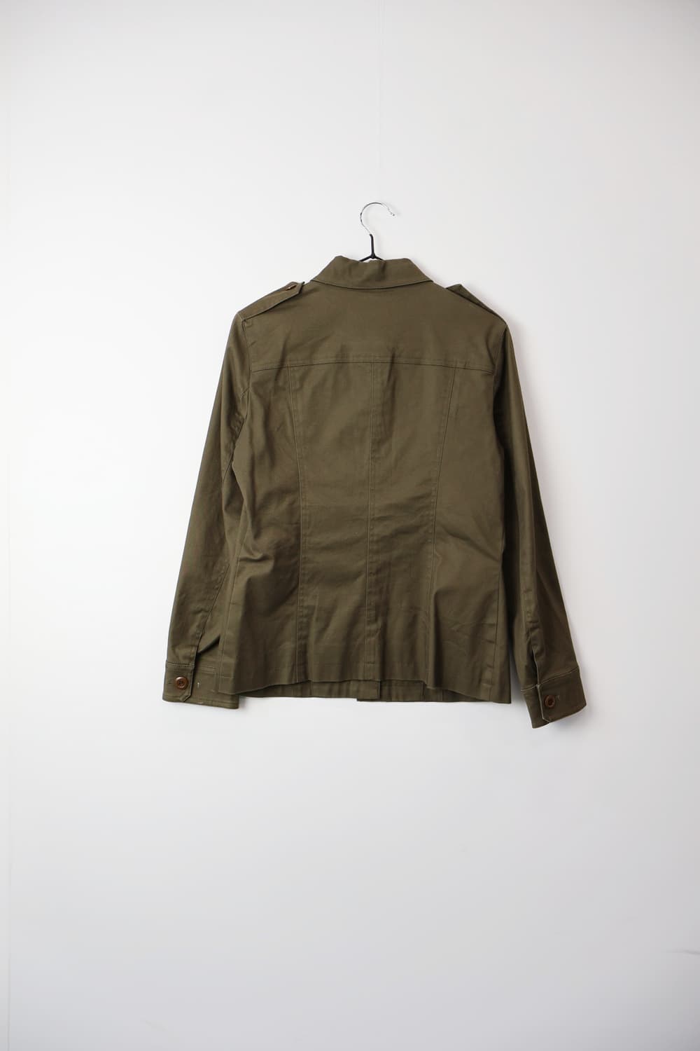 Jpn Khaki Button Front Military Jacket 상품이미지4