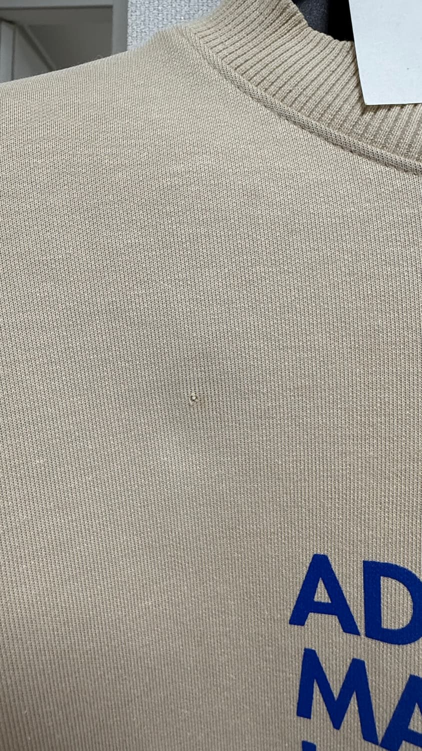 [A3]메종 키츠네 x 아더에러 메디테이션 폭스 맨투맨 아이보리 상품이미지2