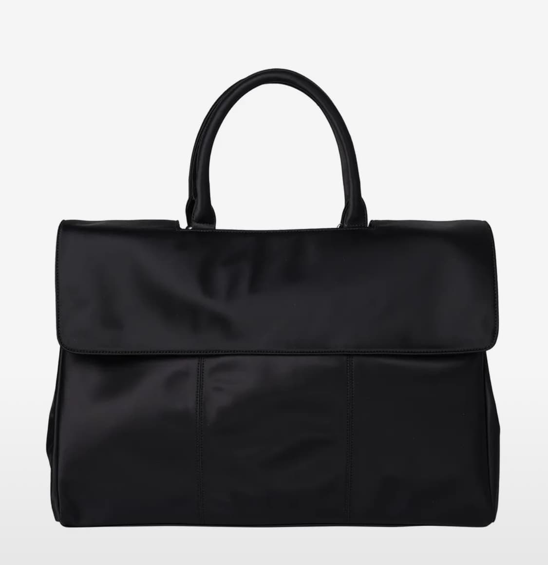 노이즈 나일론 빅 크로스 토트백 - 블랙 상품이미지1