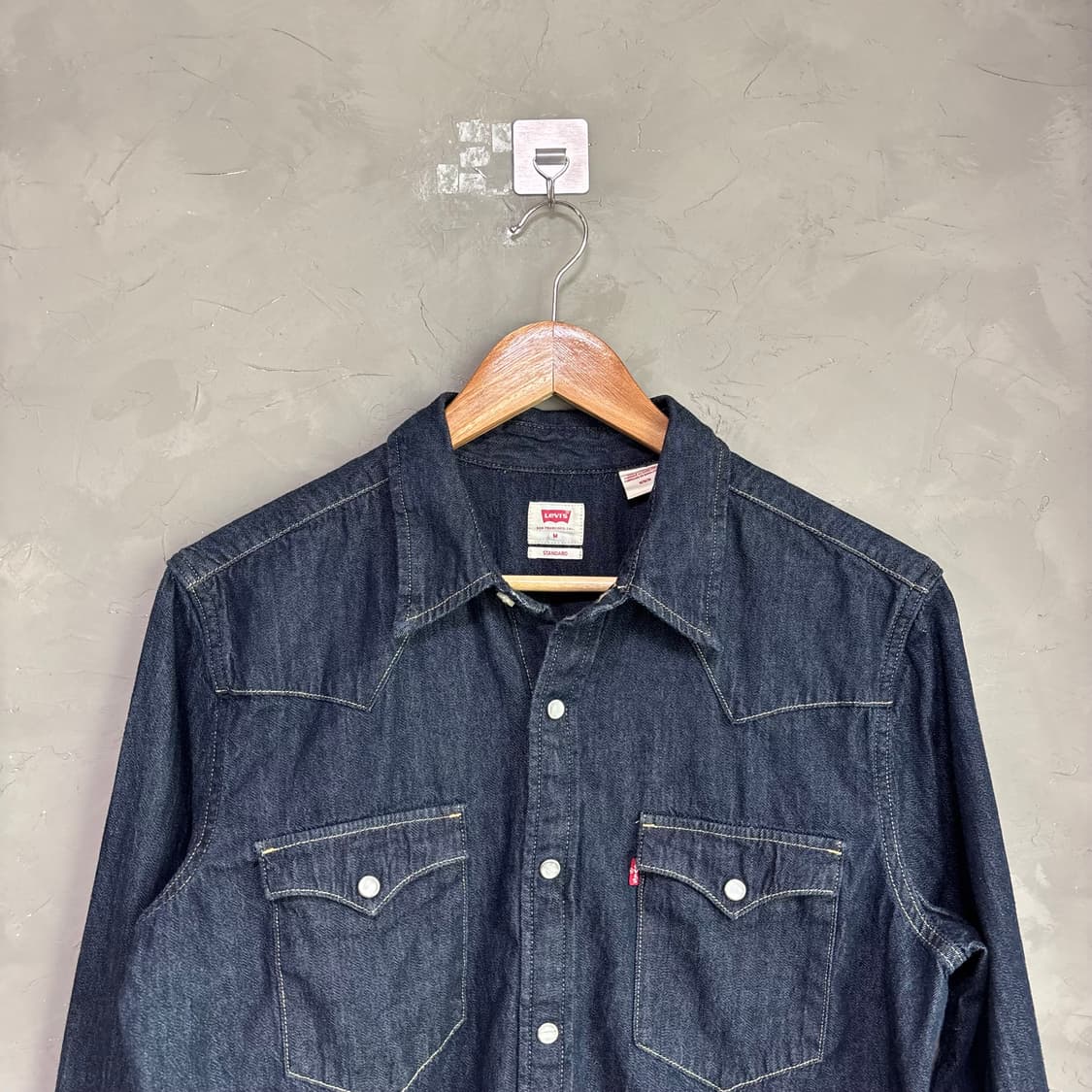 리바이스 웨스턴 데님 셔츠 상품이미지2
