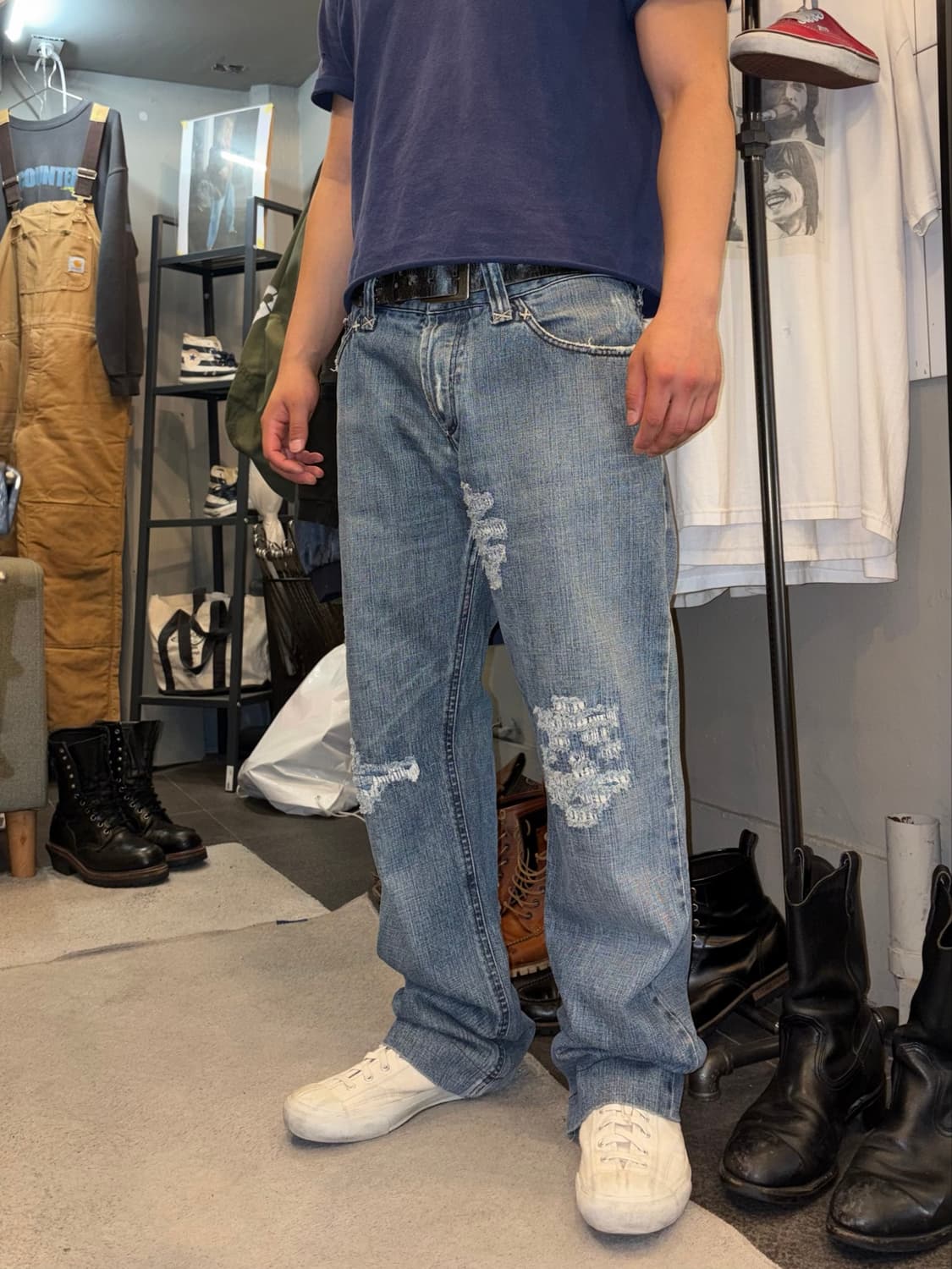 00’s Dolce & Gabbana repair Denim pants 상품이미지2