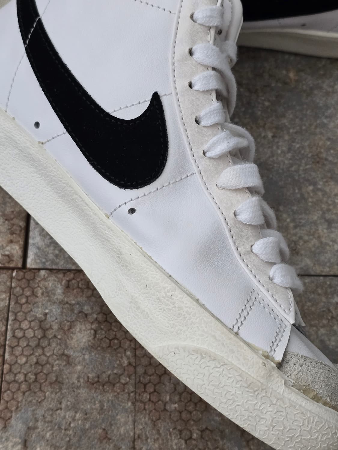 (250)나이키 블레이저 미드 77 빈티지 화이트 상품이미지6