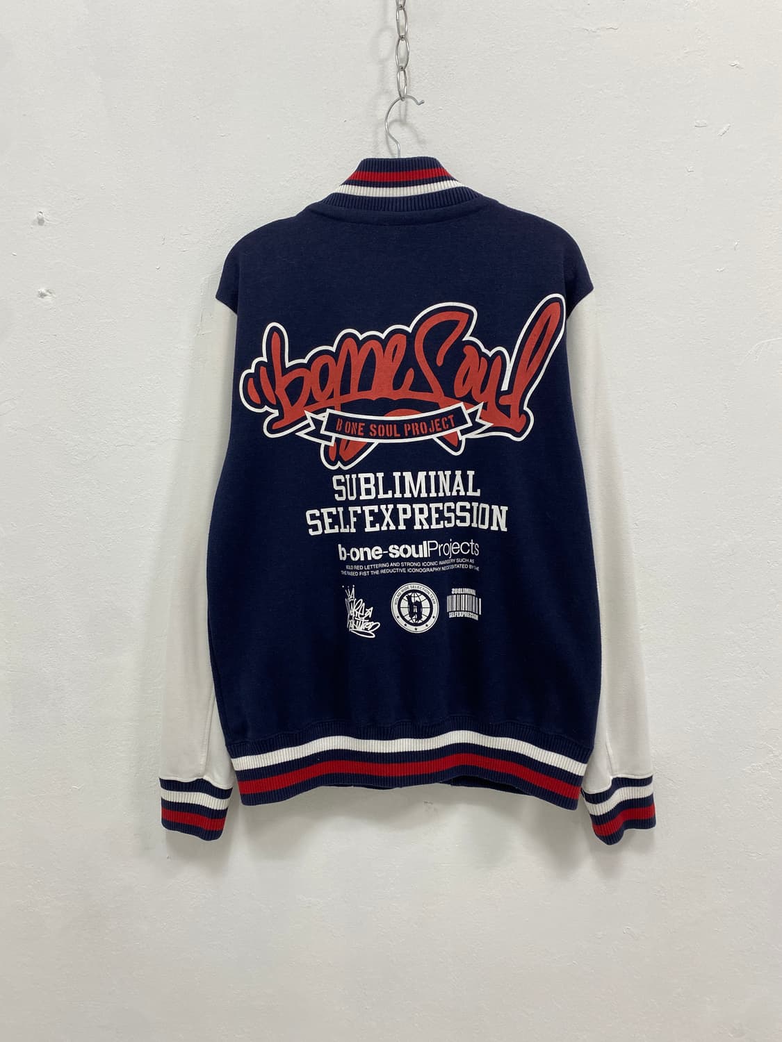 [JPN] y2k 펑크 레터링 스타디움 자켓 상품이미지4