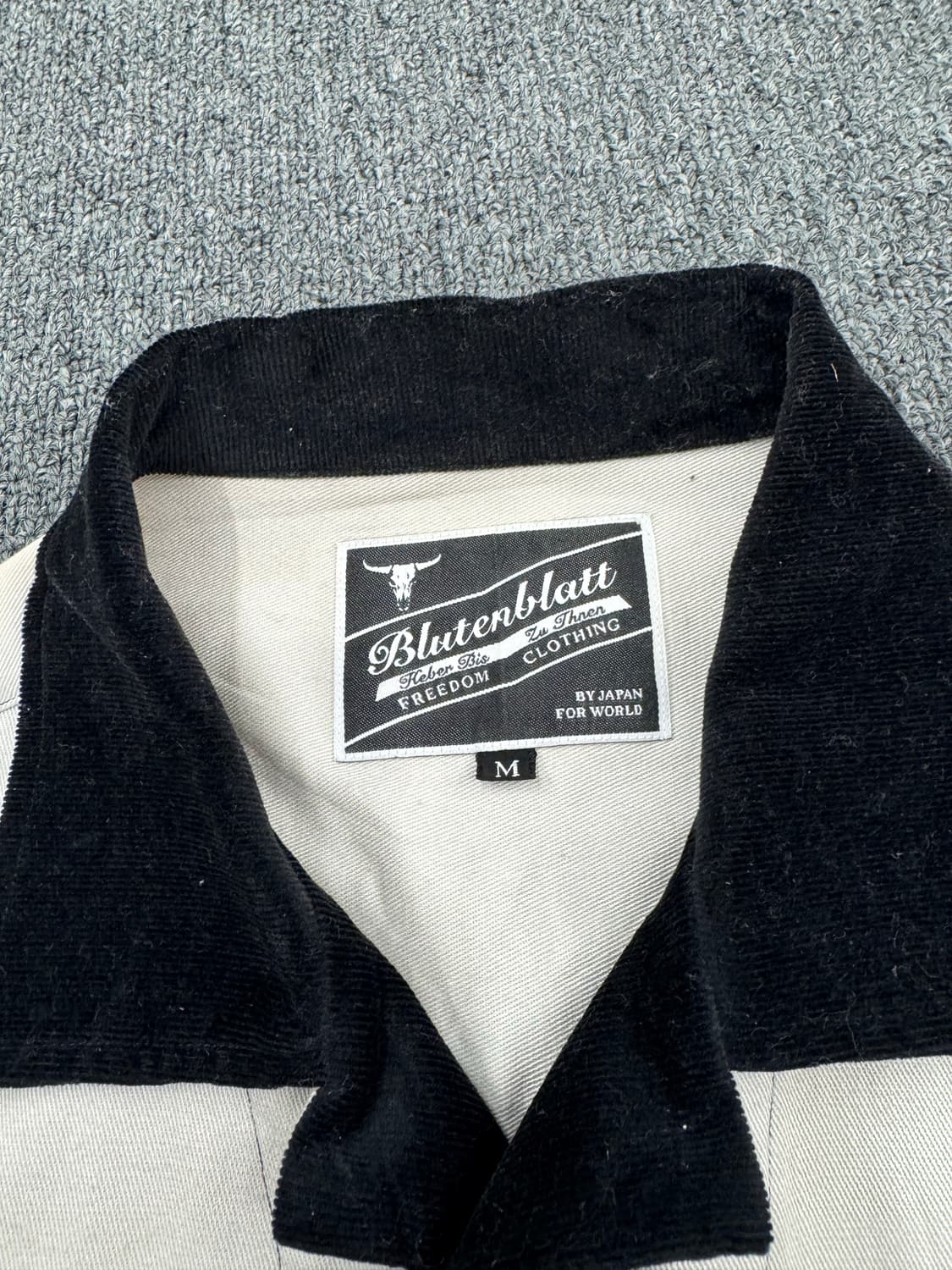 M)blutenblatt 빈티지 콘쵸 버튼 여성 칠부 셔츠 상품이미지4