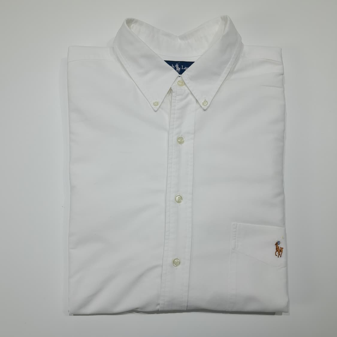 CL479 2XLT 폴로 90s 코튼 멀티포니 화이트 셔츠 남방 상품이미지7