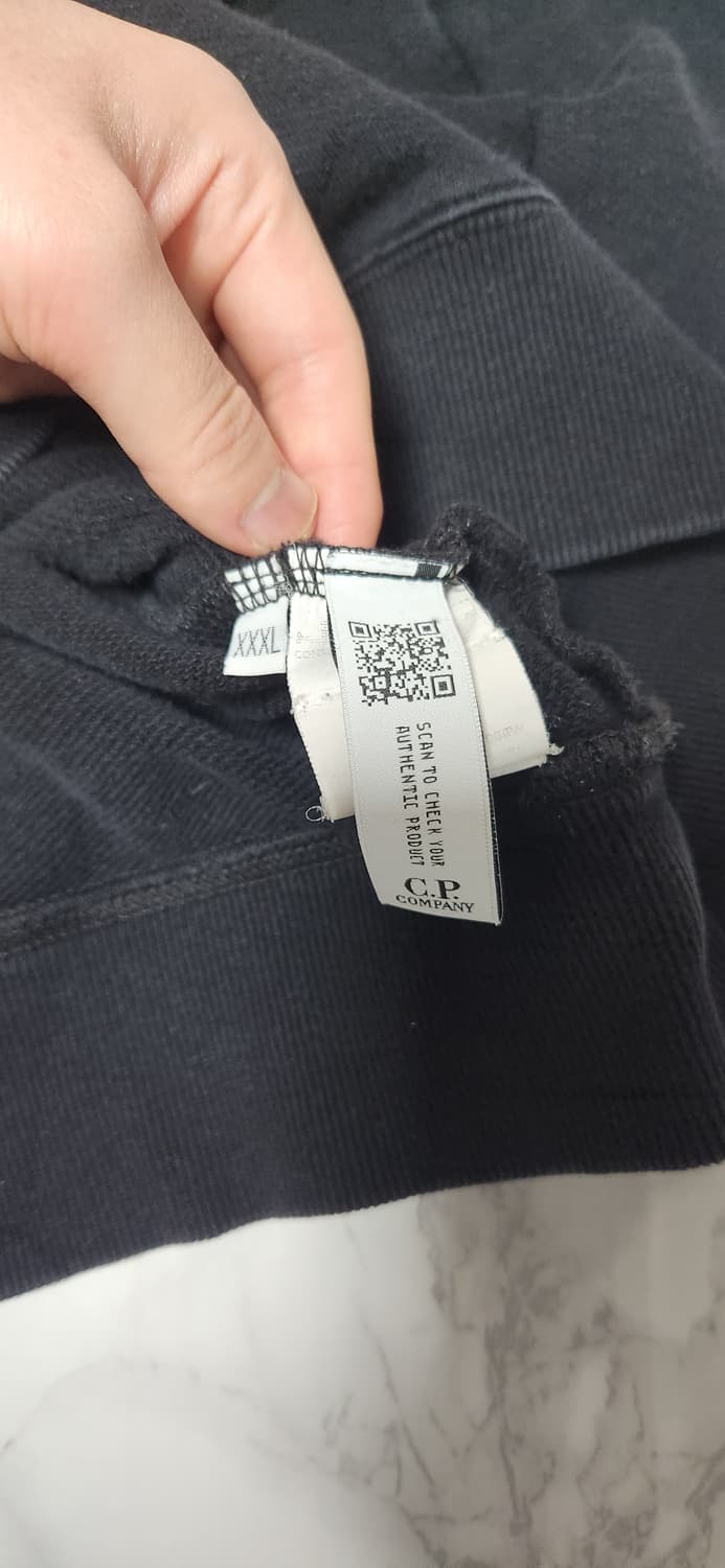 XL CP 컴퍼니 블랙 워싱 맨투맨 상품이미지7