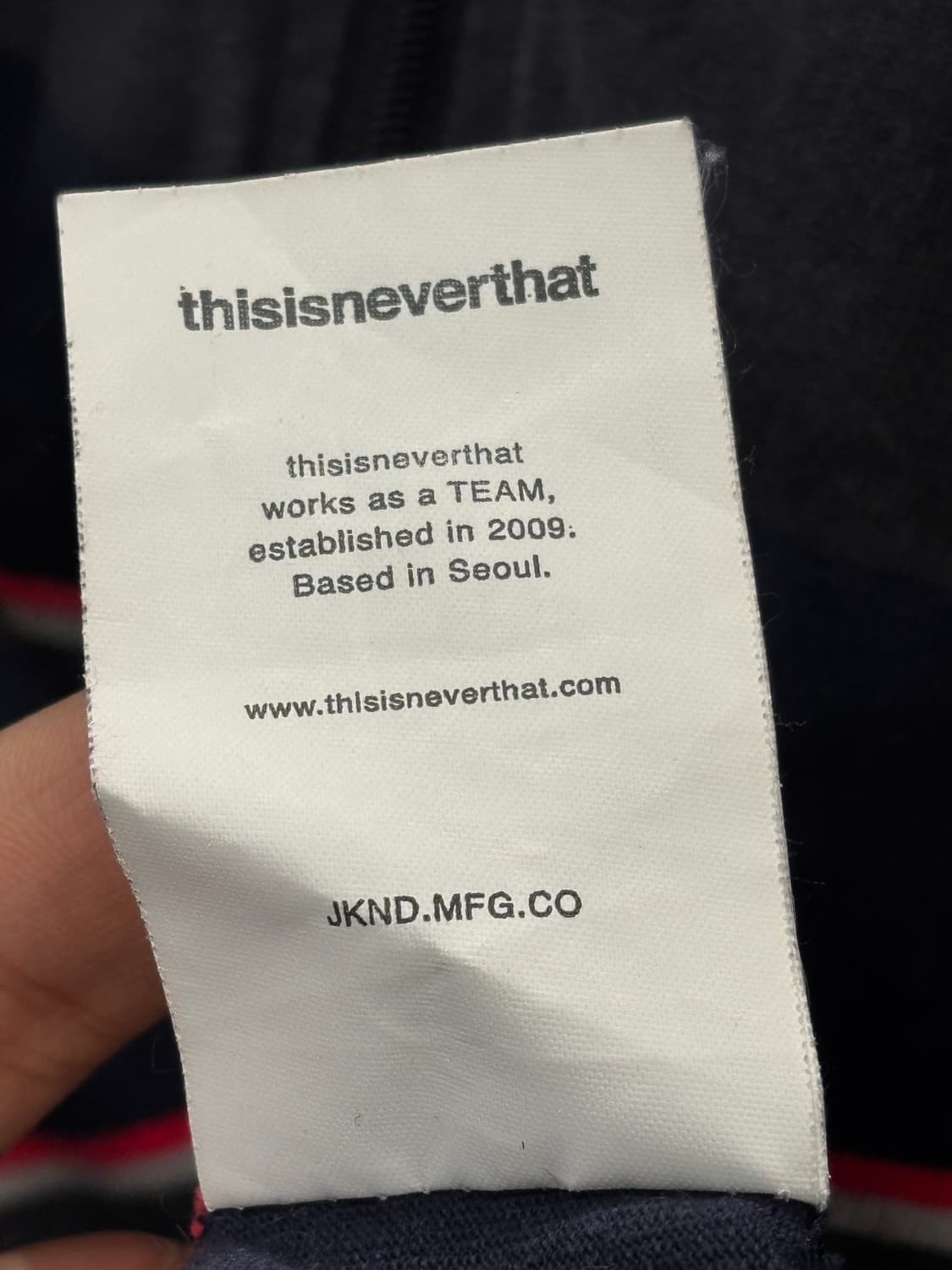 thisisneverthat 스트라이프 긴팔 티셔츠 M 상품이미지7