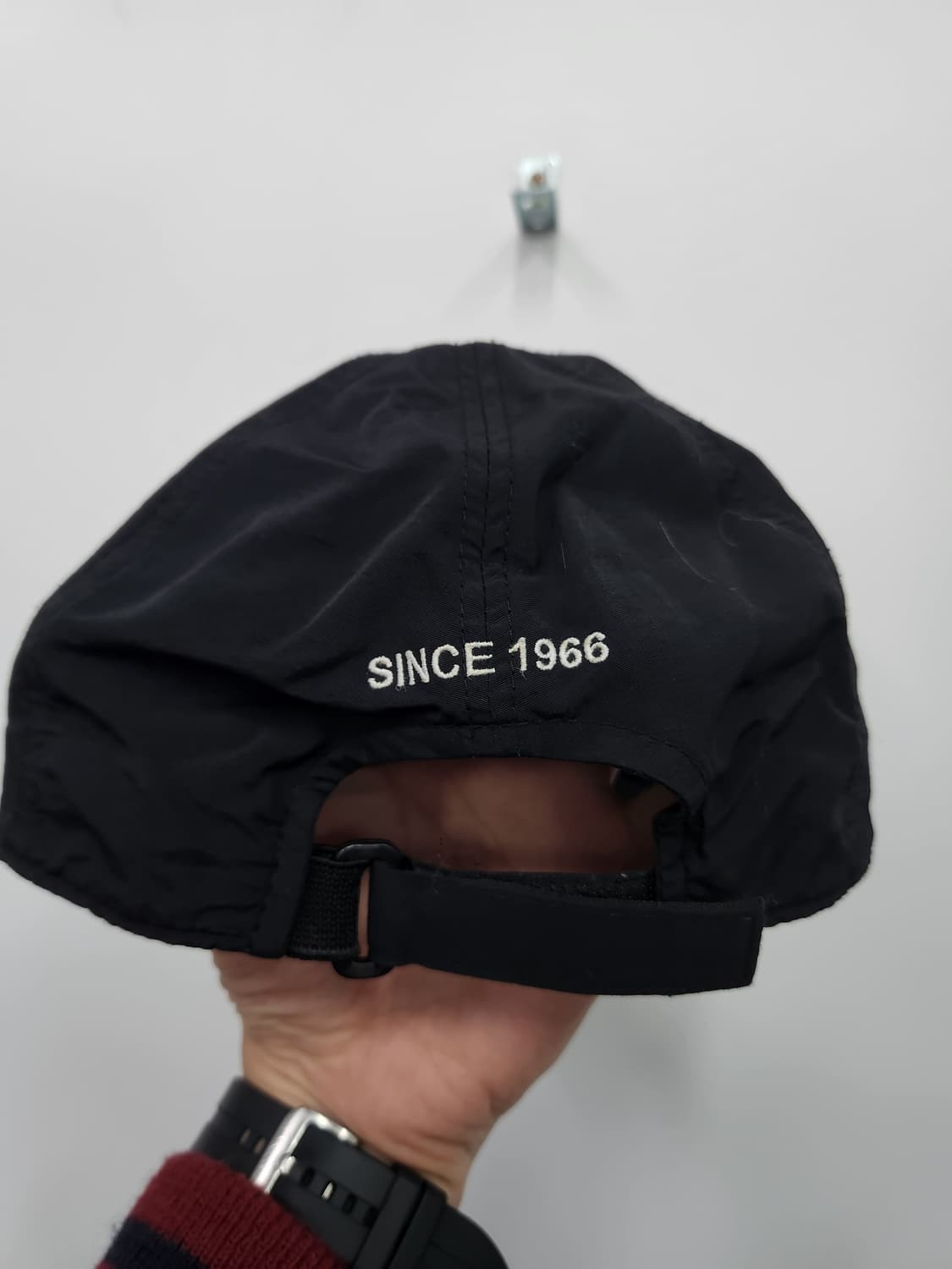 노스페이스 로고 블랙 캡 상품이미지4