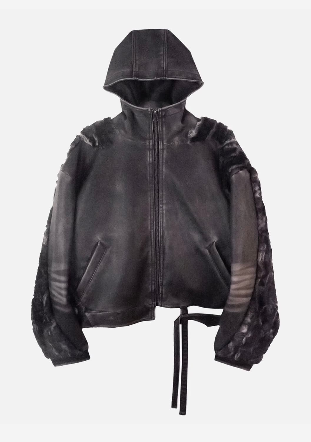 에이시넥틱스 스웜프 퍼 레더 자켓 상품이미지2