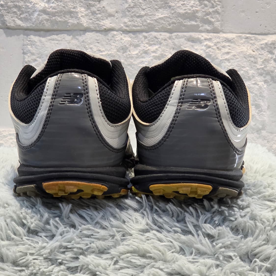 8a-16:뉴발란스 미니머스 스파이크리스 골프화 그레이(약 275-280 상품이미지3